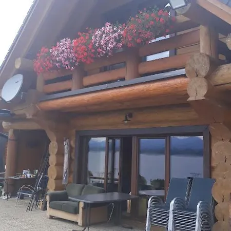 Drevenica Marka Beachfront Stunning View By The Holiday home Liptovsky Trnovec